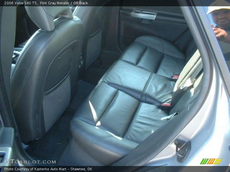 Flint Gray Metallic / Off Black 2006 Volvo S40 T5