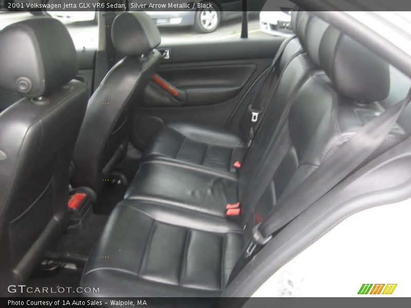 Silver Arrow Metallic / Black 2001 Volkswagen Jetta GLX VR6 Sedan