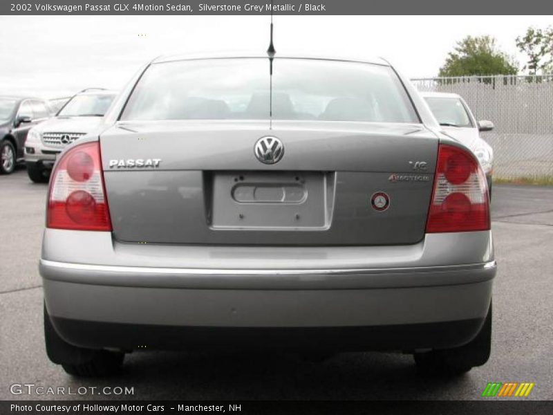 Silverstone Grey Metallic / Black 2002 Volkswagen Passat GLX 4Motion Sedan