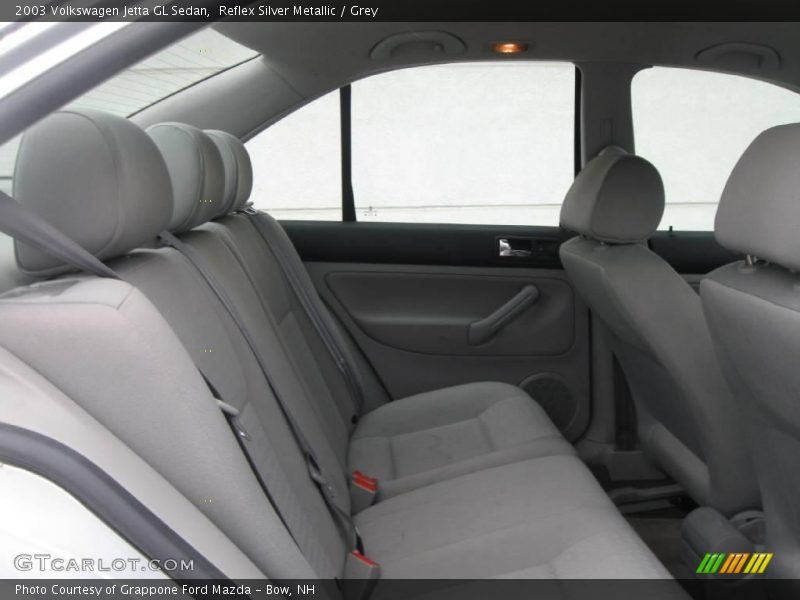 Reflex Silver Metallic / Grey 2003 Volkswagen Jetta GL Sedan