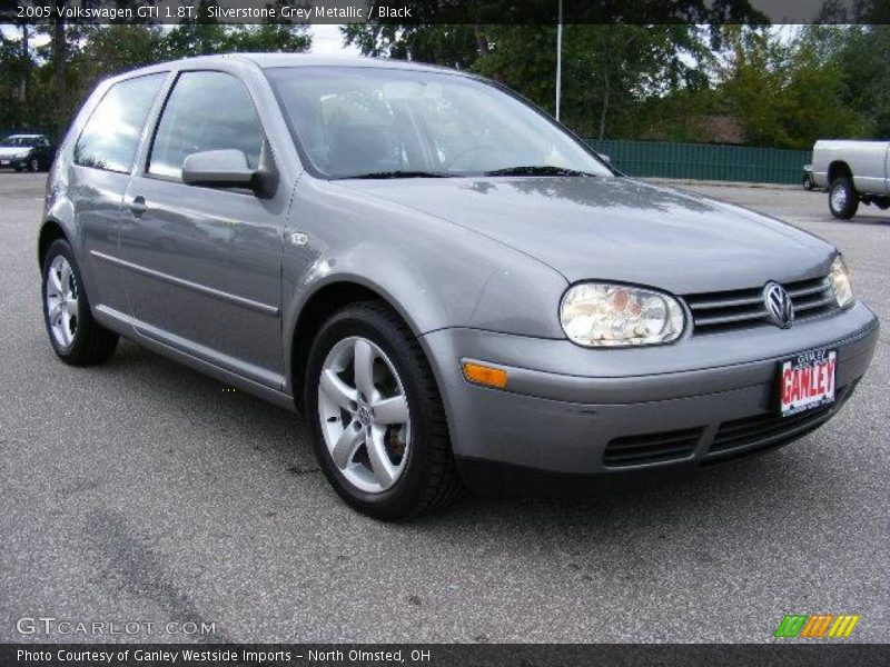 Silverstone Grey Metallic / Black 2005 Volkswagen GTI 1.8T