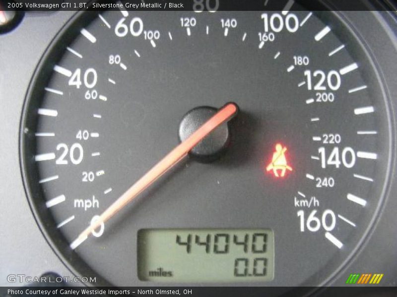 Silverstone Grey Metallic / Black 2005 Volkswagen GTI 1.8T