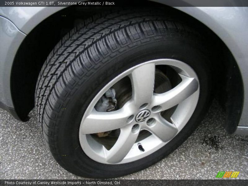 Silverstone Grey Metallic / Black 2005 Volkswagen GTI 1.8T