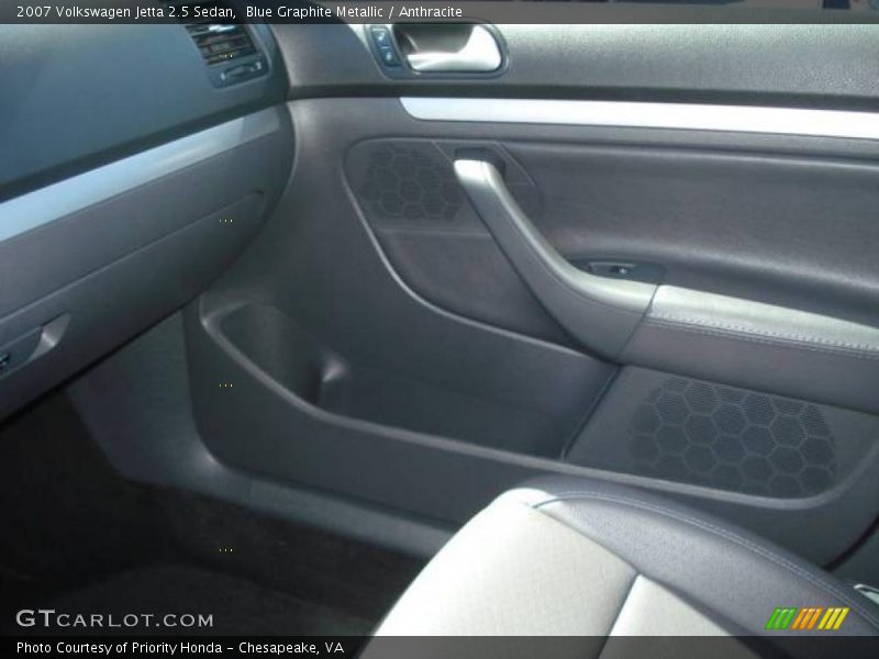 Blue Graphite Metallic / Anthracite 2007 Volkswagen Jetta 2.5 Sedan