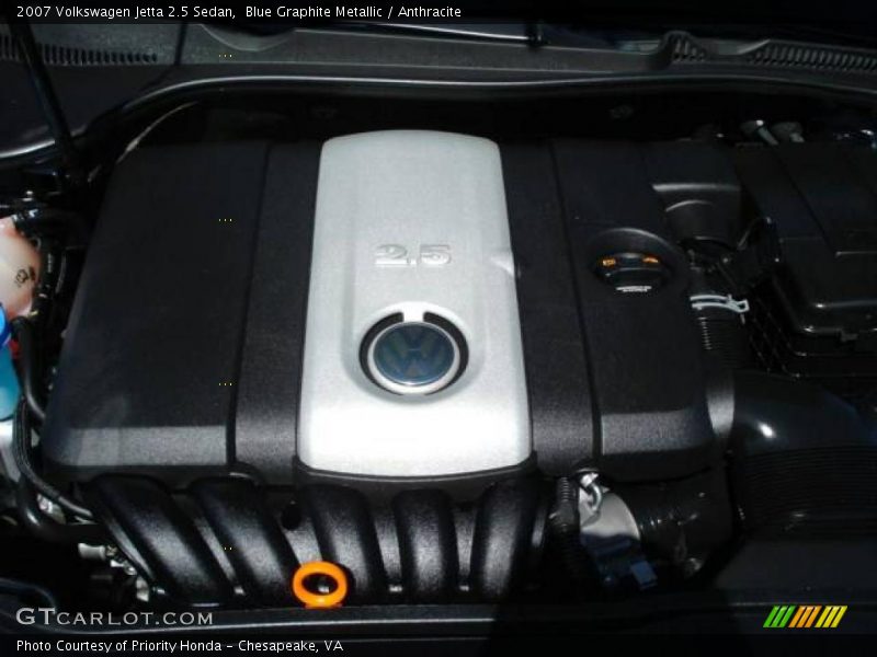 Blue Graphite Metallic / Anthracite 2007 Volkswagen Jetta 2.5 Sedan