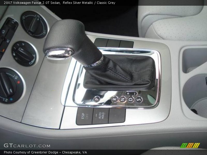Reflex Silver Metallic / Classic Grey 2007 Volkswagen Passat 2.0T Sedan