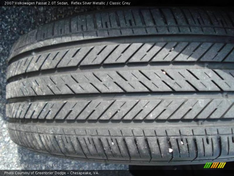 Reflex Silver Metallic / Classic Grey 2007 Volkswagen Passat 2.0T Sedan