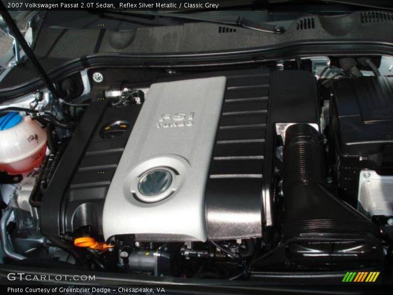 Reflex Silver Metallic / Classic Grey 2007 Volkswagen Passat 2.0T Sedan