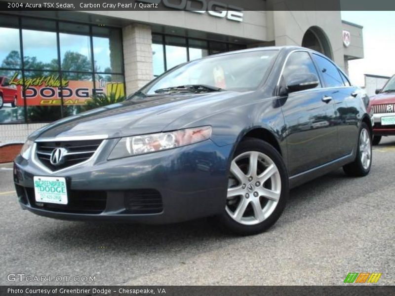 Carbon Gray Pearl / Quartz 2004 Acura TSX Sedan