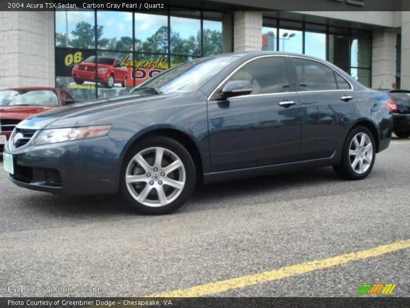 Carbon Gray Pearl / Quartz 2004 Acura TSX Sedan