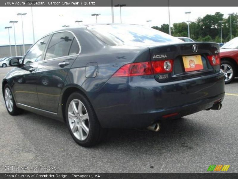 Carbon Gray Pearl / Quartz 2004 Acura TSX Sedan