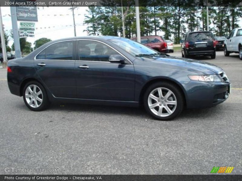 Carbon Gray Pearl / Quartz 2004 Acura TSX Sedan