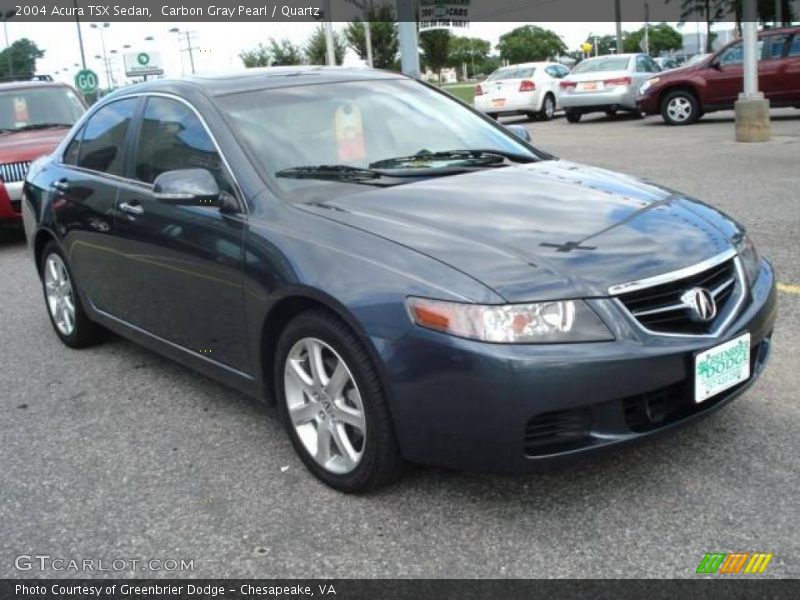 Carbon Gray Pearl / Quartz 2004 Acura TSX Sedan