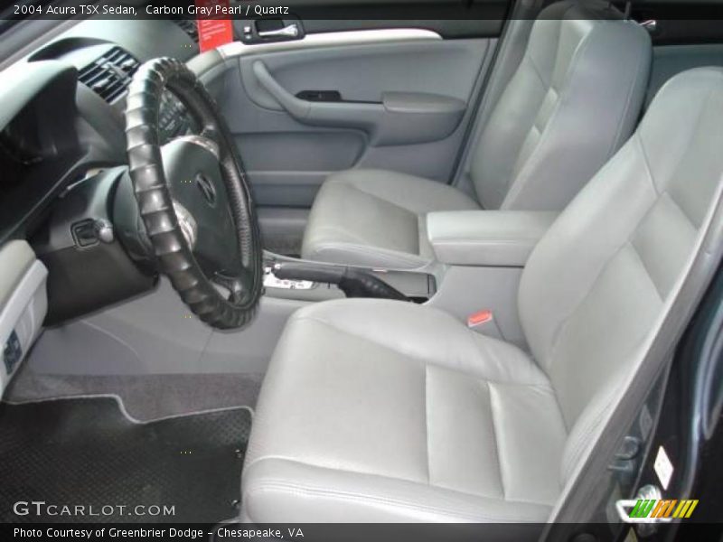 Carbon Gray Pearl / Quartz 2004 Acura TSX Sedan