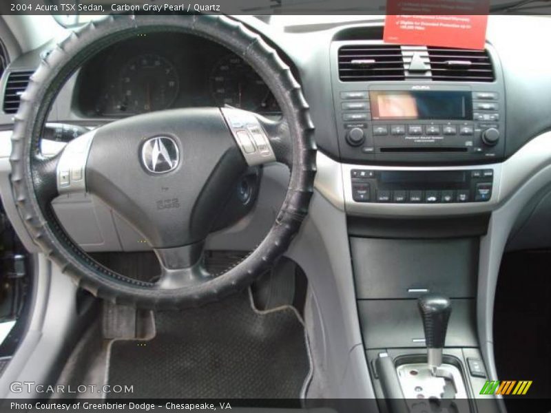 Carbon Gray Pearl / Quartz 2004 Acura TSX Sedan