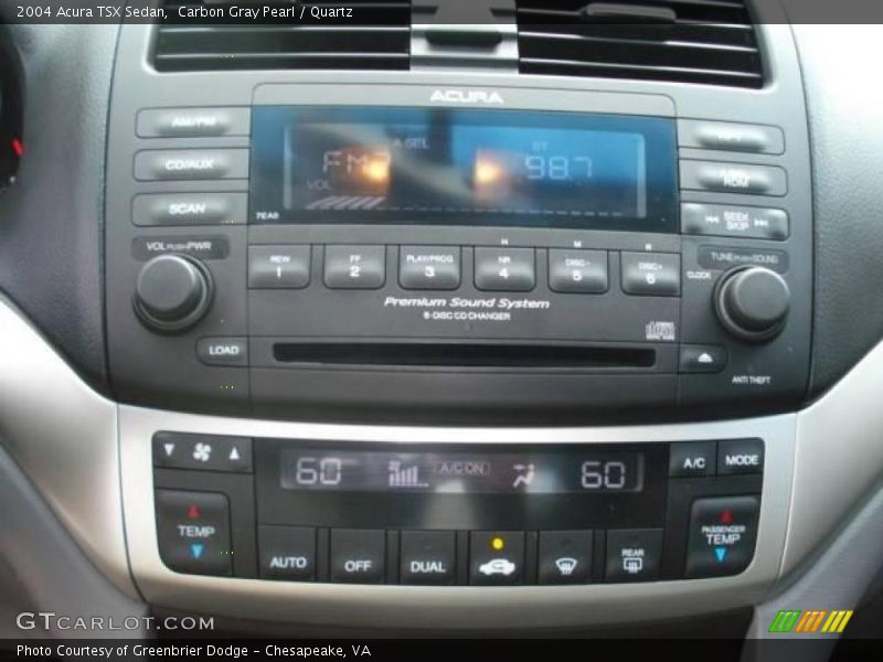 Carbon Gray Pearl / Quartz 2004 Acura TSX Sedan