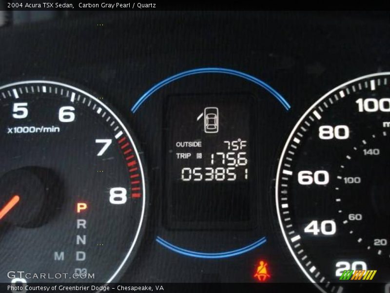 Carbon Gray Pearl / Quartz 2004 Acura TSX Sedan