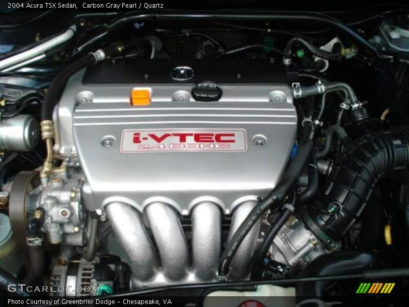 Carbon Gray Pearl / Quartz 2004 Acura TSX Sedan