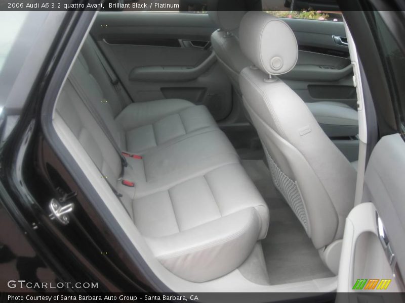 Brilliant Black / Platinum 2006 Audi A6 3.2 quattro Avant