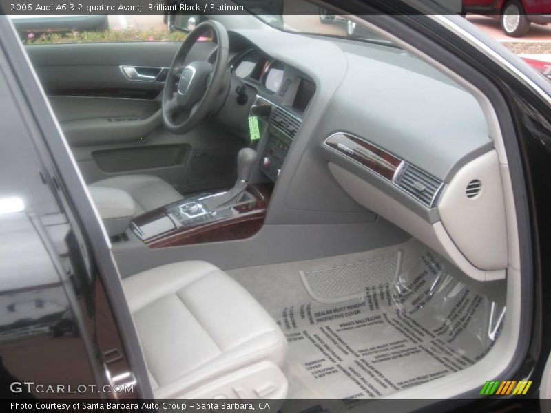 Brilliant Black / Platinum 2006 Audi A6 3.2 quattro Avant