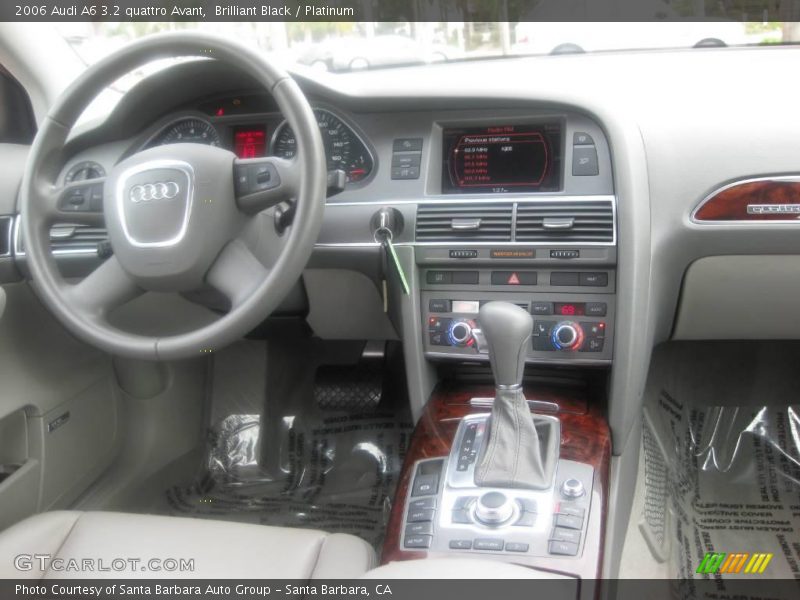 Brilliant Black / Platinum 2006 Audi A6 3.2 quattro Avant