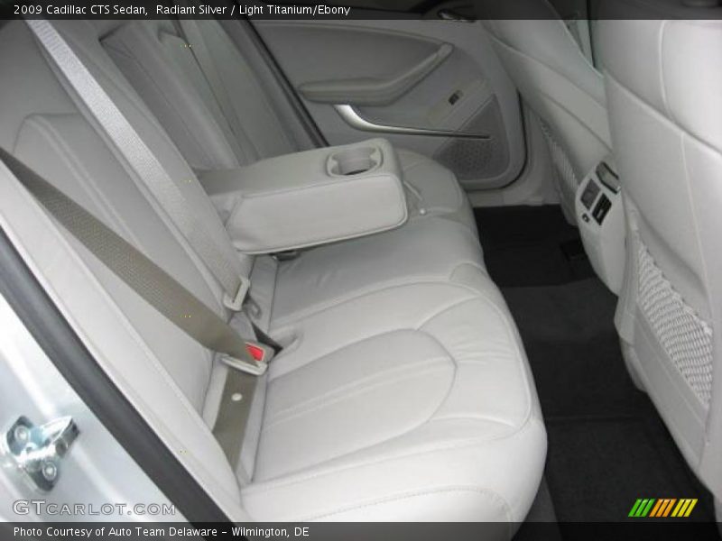 Radiant Silver / Light Titanium/Ebony 2009 Cadillac CTS Sedan