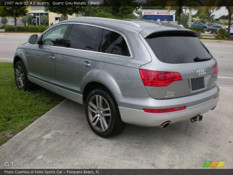 Quartz Grey Metallic / Black 2007 Audi Q7 4.2 quattro