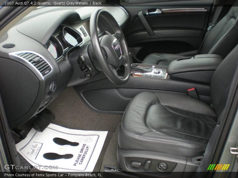 Quartz Grey Metallic / Black 2007 Audi Q7 4.2 quattro