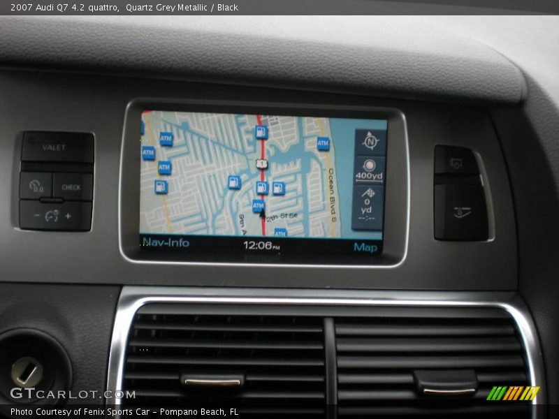Quartz Grey Metallic / Black 2007 Audi Q7 4.2 quattro