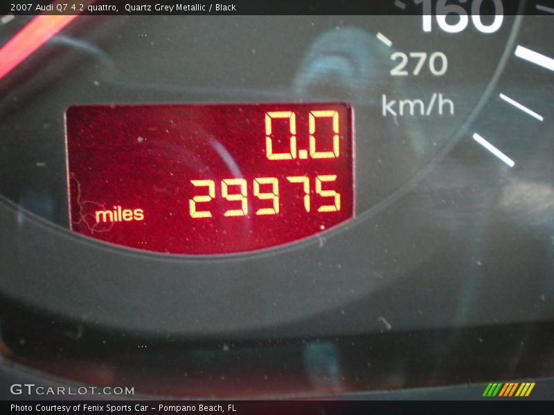 Quartz Grey Metallic / Black 2007 Audi Q7 4.2 quattro