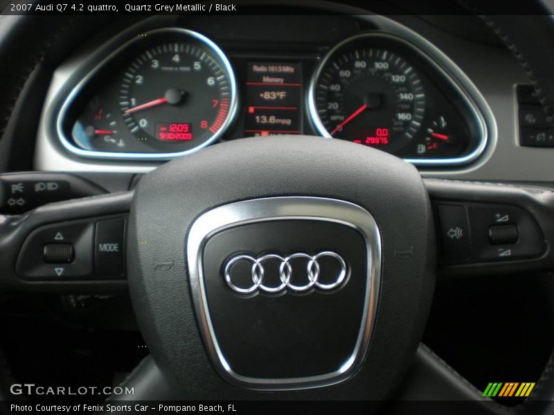 Quartz Grey Metallic / Black 2007 Audi Q7 4.2 quattro