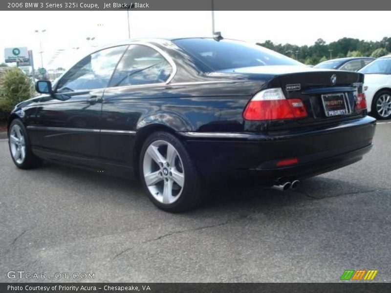 Jet Black / Black 2006 BMW 3 Series 325i Coupe