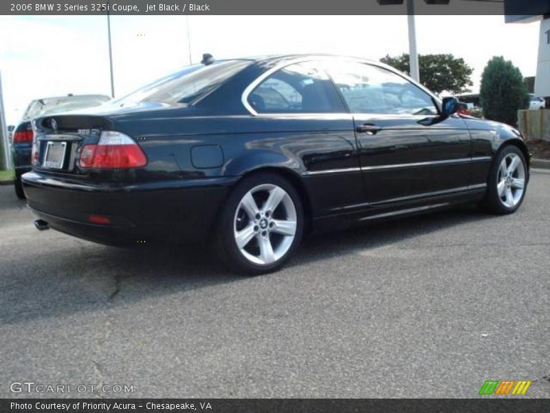 Jet Black / Black 2006 BMW 3 Series 325i Coupe