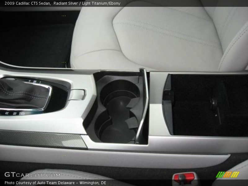 Radiant Silver / Light Titanium/Ebony 2009 Cadillac CTS Sedan