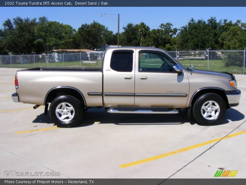 Desert Sand / Oak 2002 Toyota Tundra SR5 Access Cab