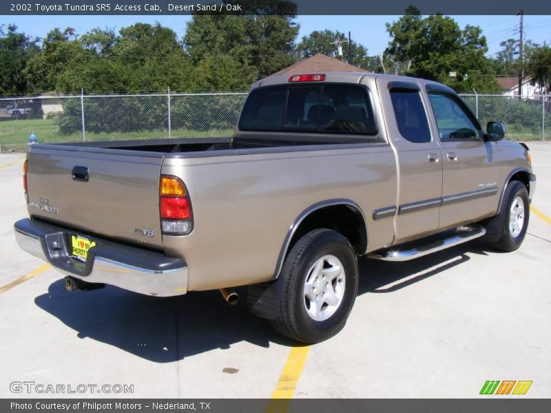 Desert Sand / Oak 2002 Toyota Tundra SR5 Access Cab