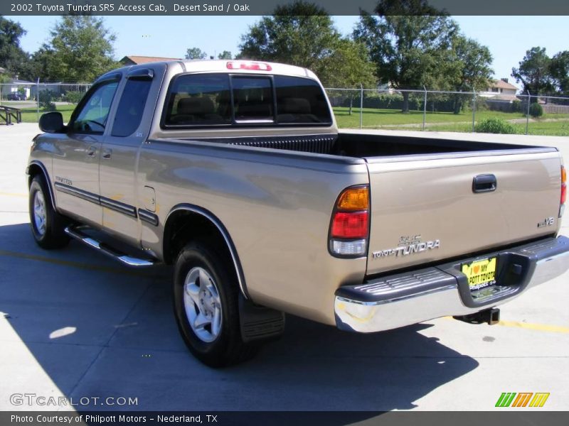 Desert Sand / Oak 2002 Toyota Tundra SR5 Access Cab