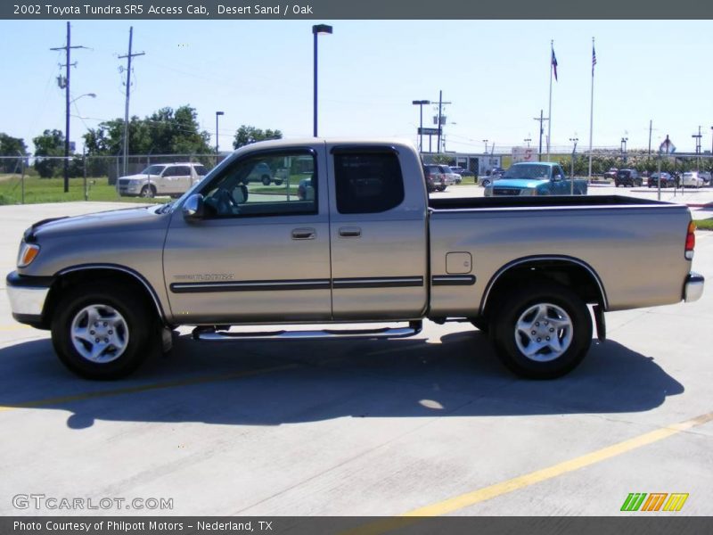 Desert Sand / Oak 2002 Toyota Tundra SR5 Access Cab