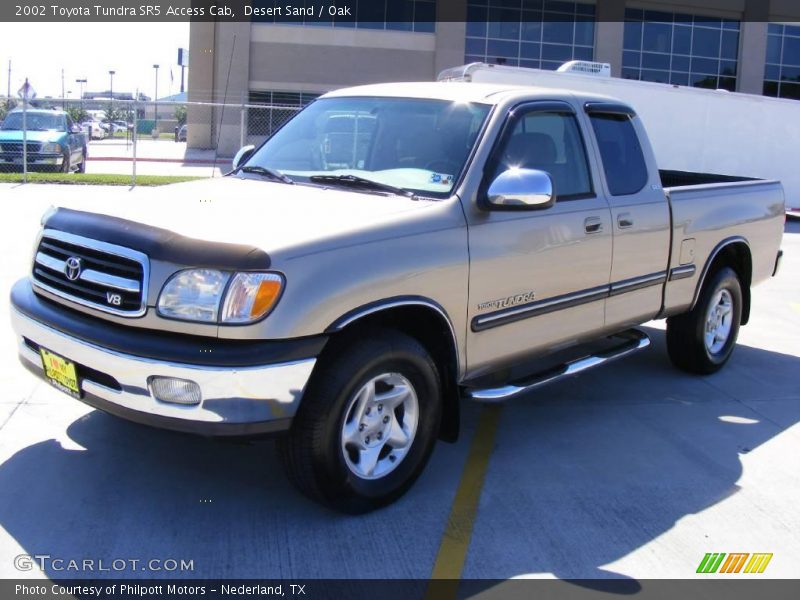 Desert Sand / Oak 2002 Toyota Tundra SR5 Access Cab