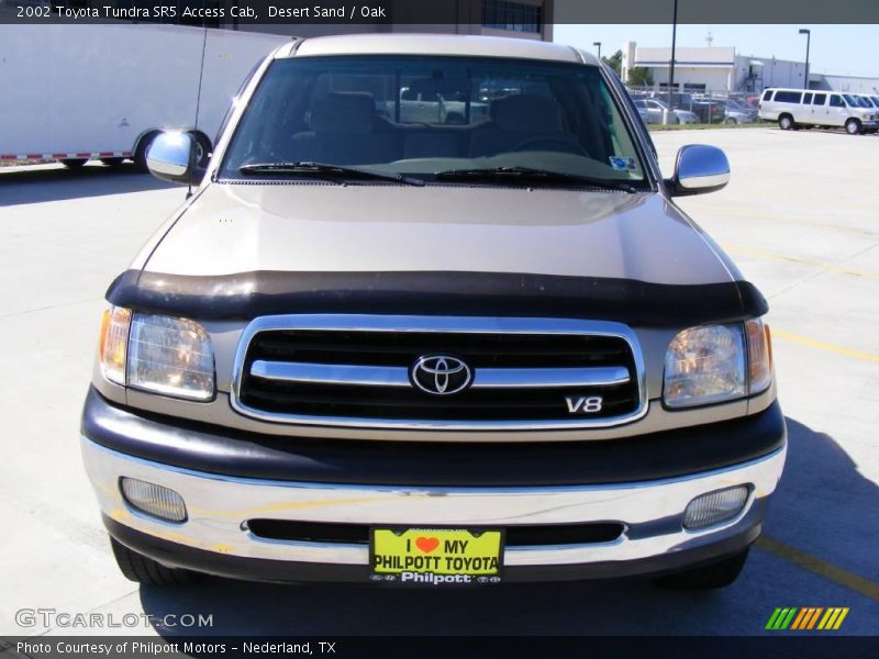 Desert Sand / Oak 2002 Toyota Tundra SR5 Access Cab