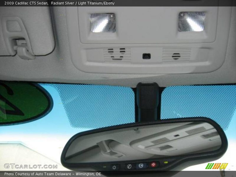 Radiant Silver / Light Titanium/Ebony 2009 Cadillac CTS Sedan