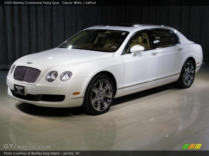 Glacier White / Saffron 2006 Bentley Continental Flying Spur