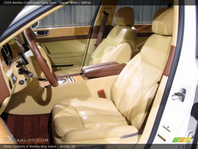 Glacier White / Saffron 2006 Bentley Continental Flying Spur