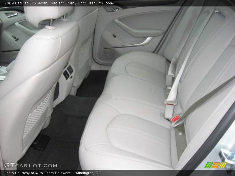 Radiant Silver / Light Titanium/Ebony 2009 Cadillac CTS Sedan