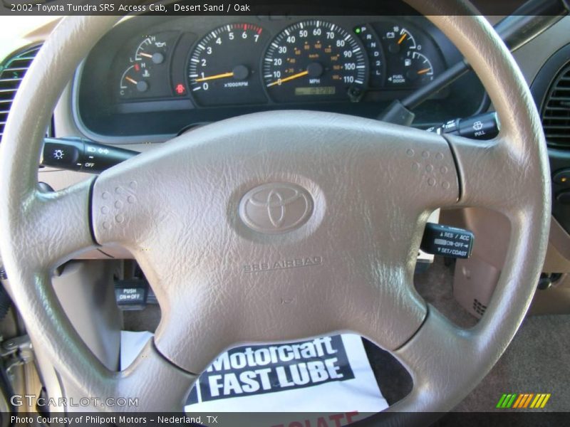 Desert Sand / Oak 2002 Toyota Tundra SR5 Access Cab