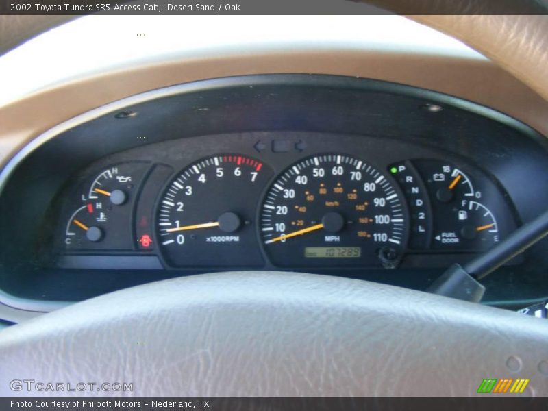 Desert Sand / Oak 2002 Toyota Tundra SR5 Access Cab
