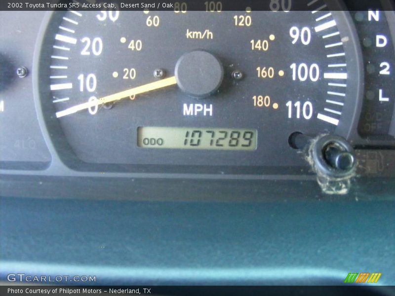 Desert Sand / Oak 2002 Toyota Tundra SR5 Access Cab