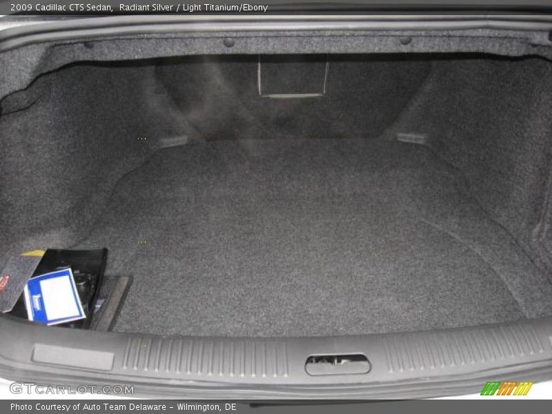 Radiant Silver / Light Titanium/Ebony 2009 Cadillac CTS Sedan