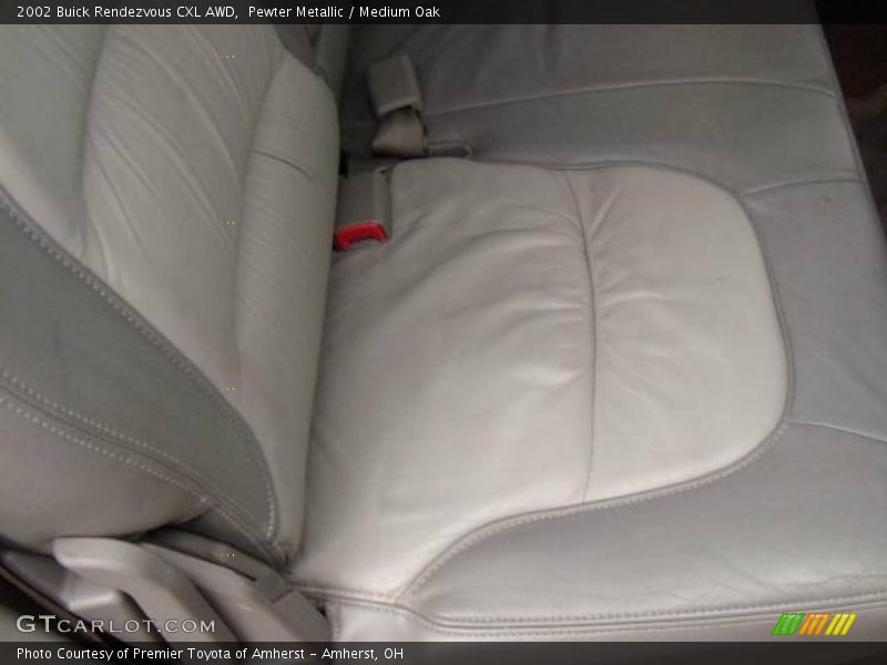 Pewter Metallic / Medium Oak 2002 Buick Rendezvous CXL AWD