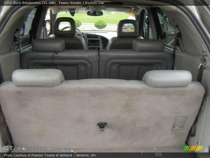 Pewter Metallic / Medium Oak 2002 Buick Rendezvous CXL AWD